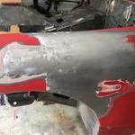 Front fender reflector