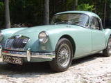 1957 MG MGA Coupe Island Green C Jones