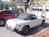 1975 MG MGB White James Schoedel