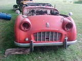 1958 Triumph TR3 Red Pete Groh