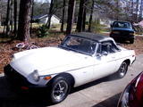 1975 MG MGB White James Schoedel