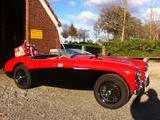1955 Austin Healey 100 Red Over Black Wilbert Peters