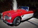 1957 Austin Healey 100 Six Colorado Red White David D