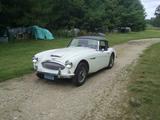 1963 Austin Healey 3000 White Jon Plekenpol