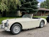 1957 Austin Healey 100 Six Old English White Joel Blankenship