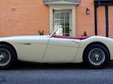 1961 Austin Healey 3000 BT7 Ivory White Leszekg Gawin
